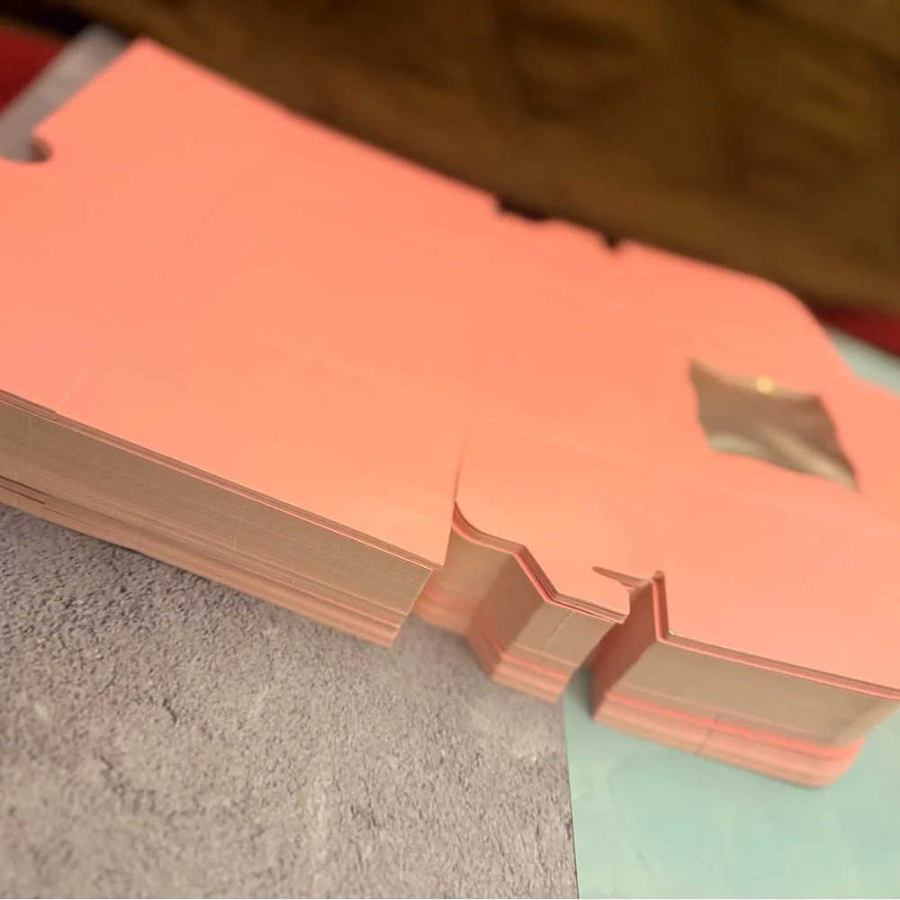 Set 100 box. Pink Gift Box